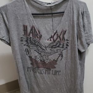 Cute V Neck womens shirt size XL